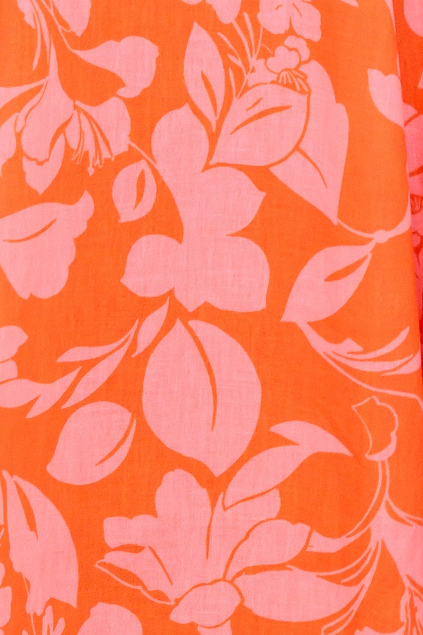 CITRUS GARDEN WOVEN MIDI DRESS Flying Tomato